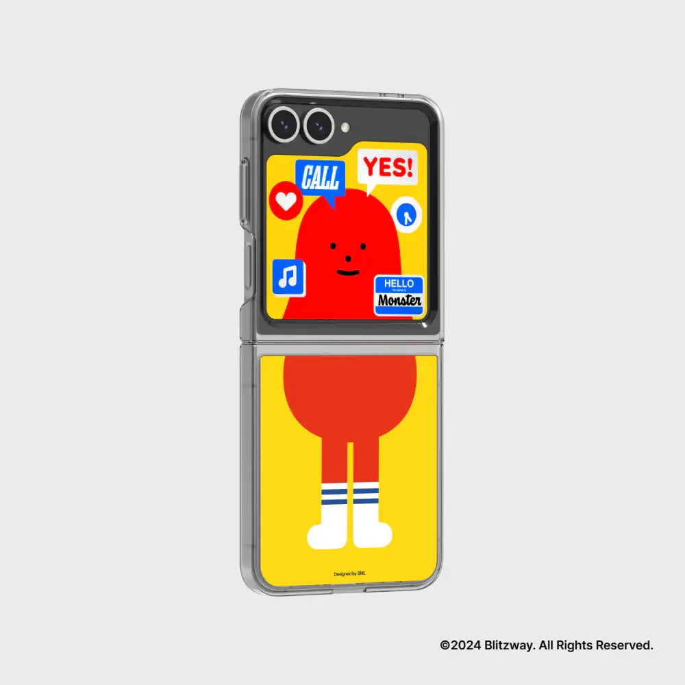 SLBS - Sticky Monster Lab Friends Flip Suit Card (Galaxy Z Flip6) - SLBS - Home & Living, Accessories - Harumio