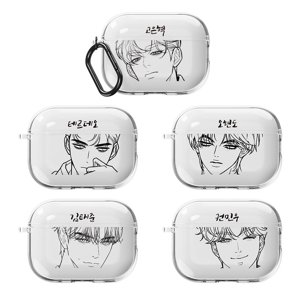 Shinjimoru X Naver Webtoon - AirPod Clear Case