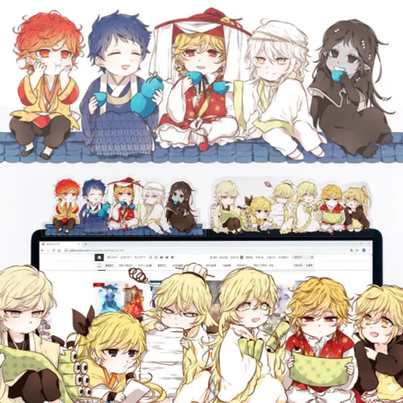 Heaven And Earth - Acrylic Monitor Memo Board - Webtoon Shop - Monitor Memo Boards - Harumio