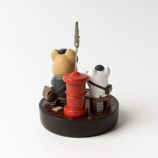 Dinotaeng - Post Office Quokka & Bobo Memo Holder - Line Friends - Memo Holder - Harumio