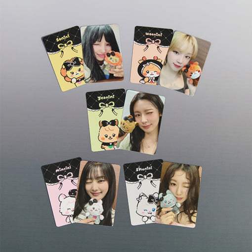 Line Friends - (G)I-DLE Minini Photocard Set - Line Friends - Photocard - Harumio