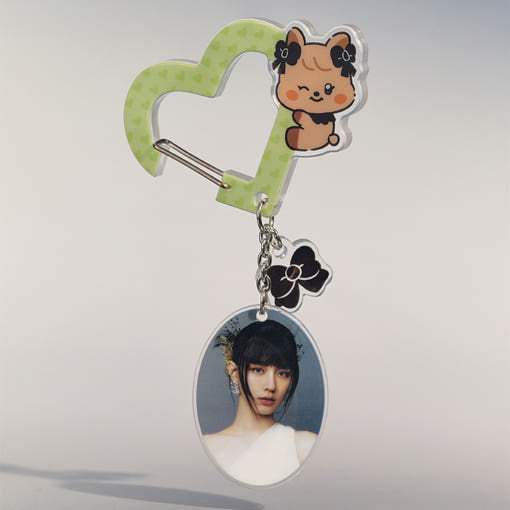 Line Friends - (G)I-DLE Minini Carabiner Acrylic Keyring - Line Friends - Acrylic Keyring - Harumio