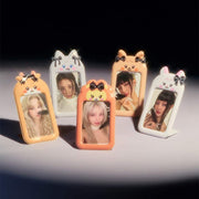 Line Friends - (G)I-DLE Minini PVC Photocard Holder Stand - Line Friends - Photocard Holder Stand - Harumio