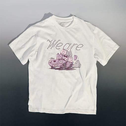 Line Friends - (G)I-DLE Minini Short Sleeve T-Shirt - Line Friends - T-Shirt - Harumio