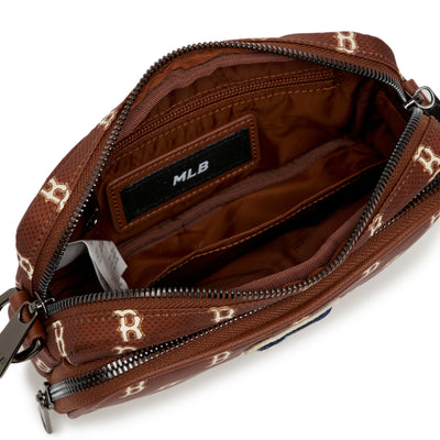 MLB Korea - Monogram Mini Crossbody Bag
