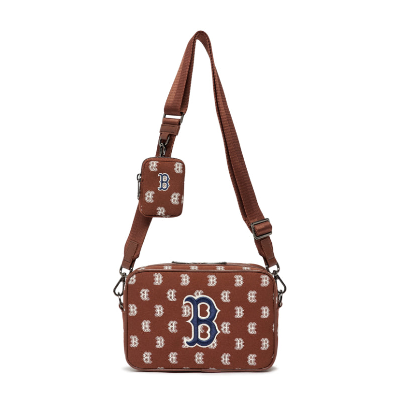 MLB Korea Classic Monogram Jacquard Crossbody Bag Harumio