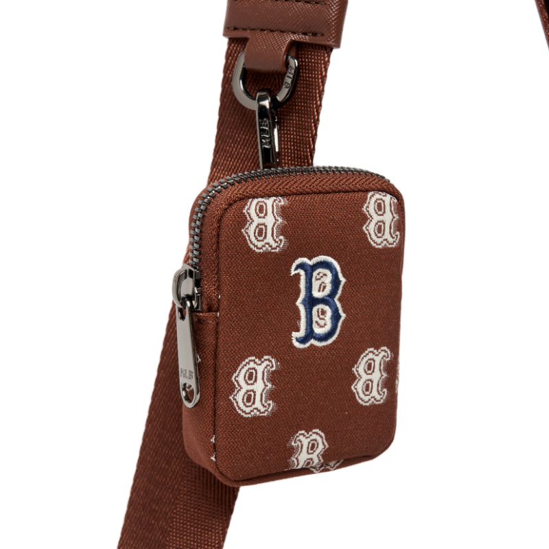 MLB Korea Classic Monogram Jacquard Crossbody Bag Harumio