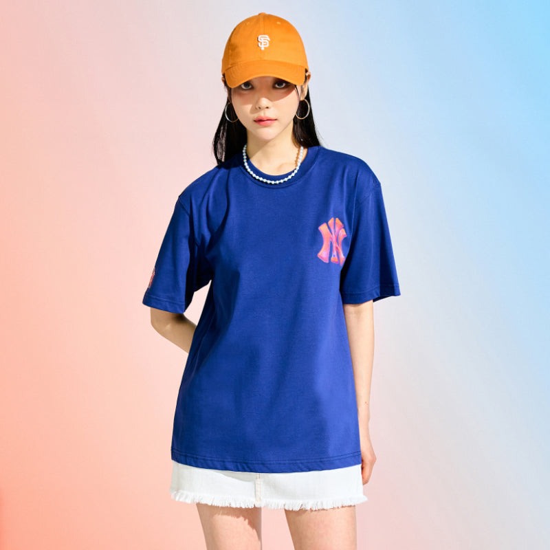 MLB Korea - Pop Art Graphic Overfit Short Sleeve T-Shirt