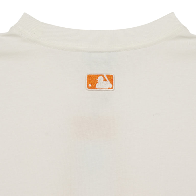 MLB Korea - Cube Clipping Monogram Overfit Short Sleeve T-Shirt
