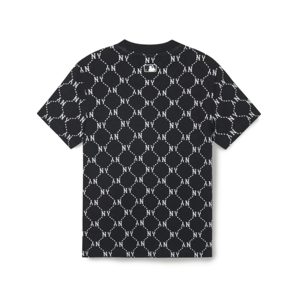 MLB Korea - Diamond Monogram Jacquard Short Sleeve T-Shirt