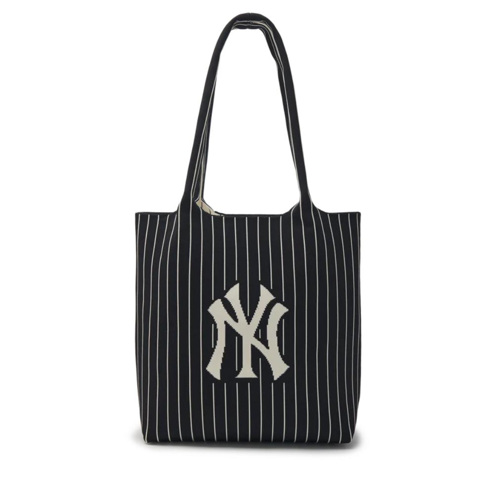 MLB Korea - Basic Big Logo Knit Tote Bag