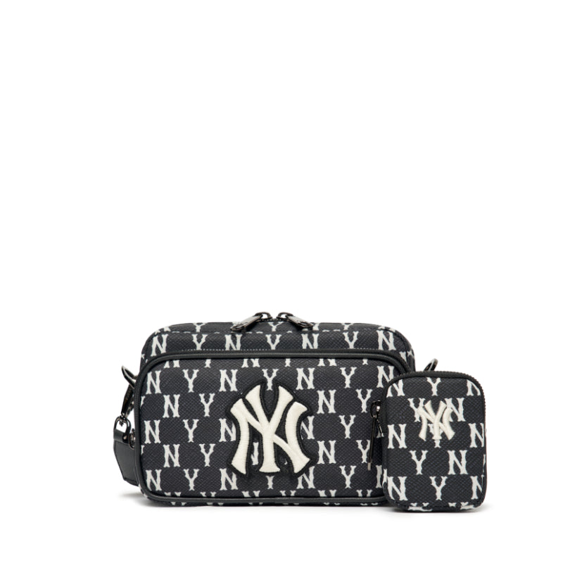 MLB Korea - New York Yankees Monogram Mini Crossbody Bag – Harumio