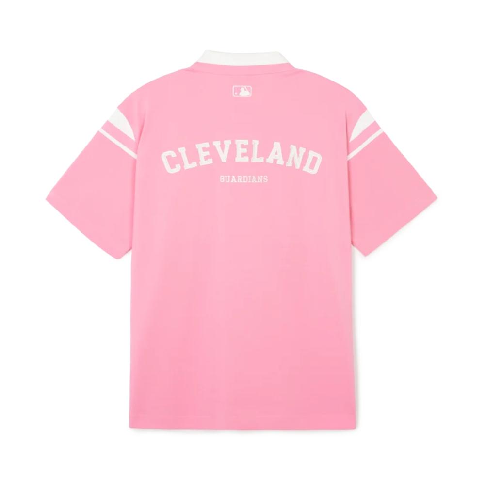 MLB Korea - Varsity Shoulder Color Overfit Collar T-Shirt