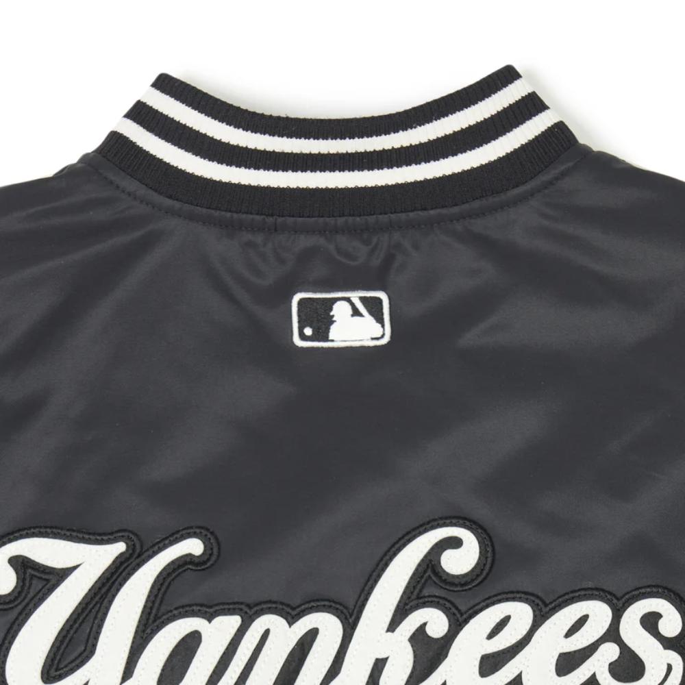 MLB Korea - Women's Nylon Crop Varsity Jacket