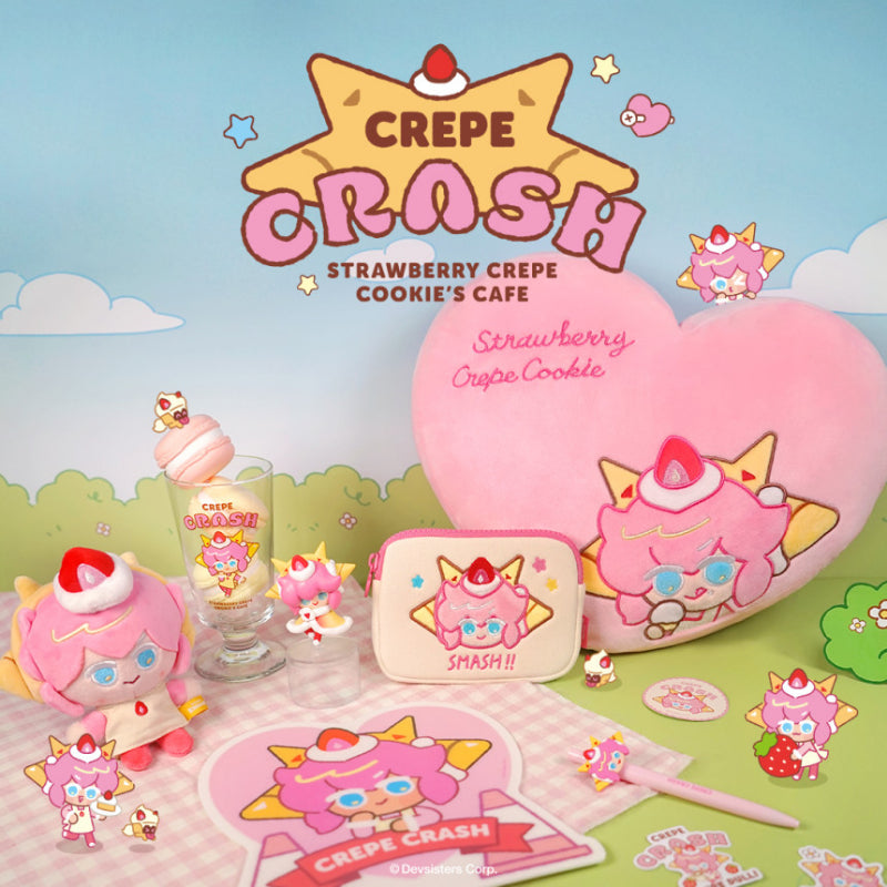 Cookie Run - Crepe Crash Strawberry Crepe Flavor Cookie Special Set