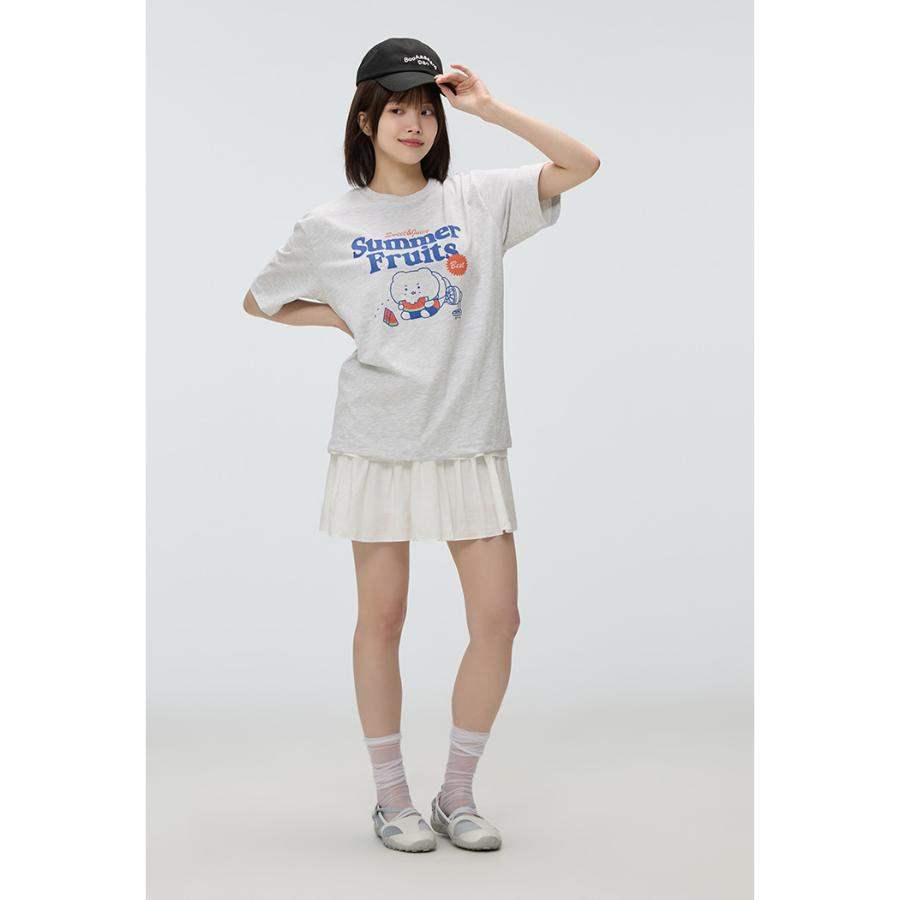 SPAO x Manggeureojin Gom - Buangdan Ball Cap (Black) - SPAO - Ball Cap - Harumio