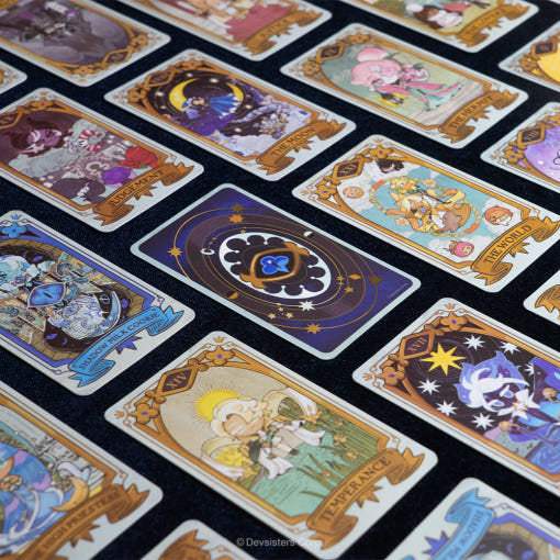 Cookie Run : Kingdom - Carnival of Shadows 4th Anniversary Tarot Card - Cookie Run - Tarot Card - Harumio