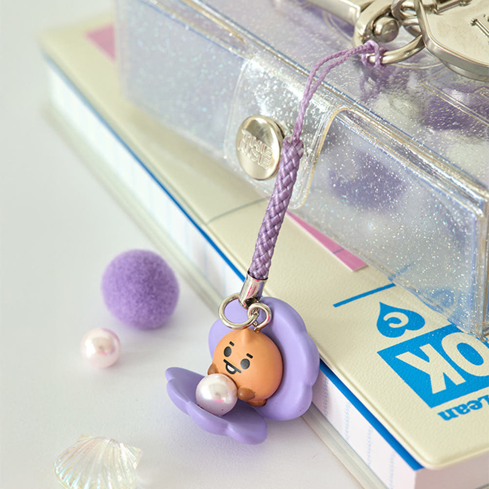 BT21 - BABY PEARL Figure Strap - Line Friends - Figure Strap - Harumio