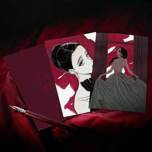 Moonstruck - Coloring Postcard Set - Webtoon Friends - Postcard - Harumio