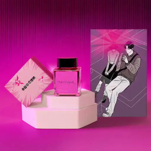 Moonstruck - Fountain Pen Ink & Postcard Set - Webtoon Friends - Ink - Harumio