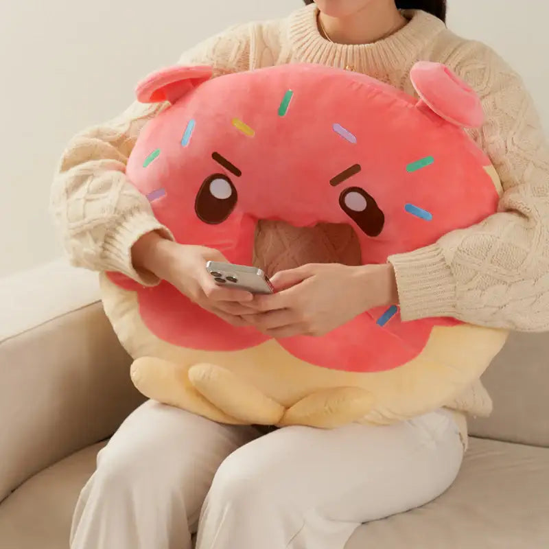 Cookie Run - Alien Donut Flat Cushion - Cookie Run - Accessories - Harumio