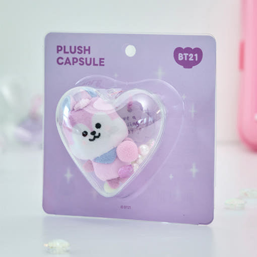 BT21 - BABY PEARL Doll Keychain - Line Friends - Doll Keyring - Harumio
