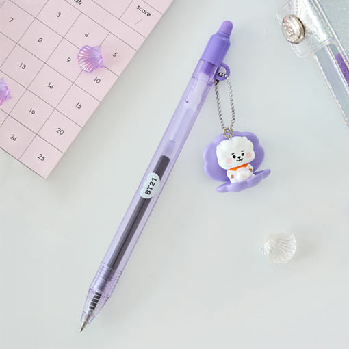 BT21 - BABY PEARL Figure Gel Pen - Line Friends - Gel Pen - Harumio