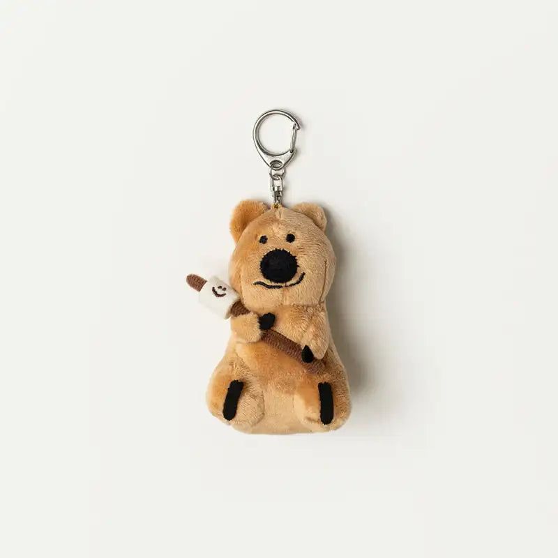 Dinotaeng - S'more Quokka Keyring - Dinotaeng - Keyrings - Harumio
