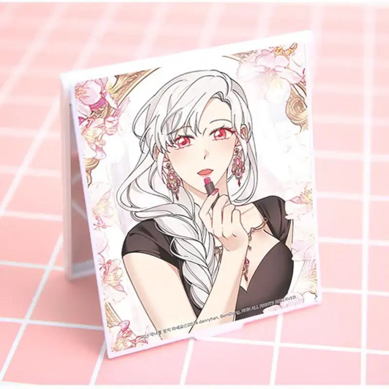 Don’t Look for the Villain Who Left - Square Folding Mirror - Webtoon Shop - Square Folding Mirrors - Harumio