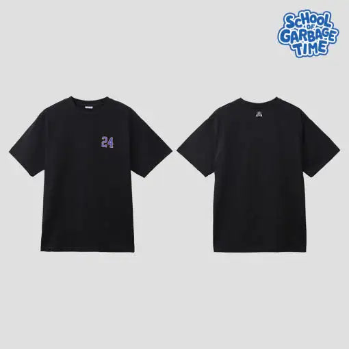 Garbage Time - Short Sleeve T-Shirt - Webtoon Friends - T-Shirt - Harumio