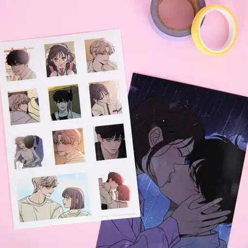 Operation: True Love - Postcard & Sticker Set - Webtoon Friends - Postcard - Harumio