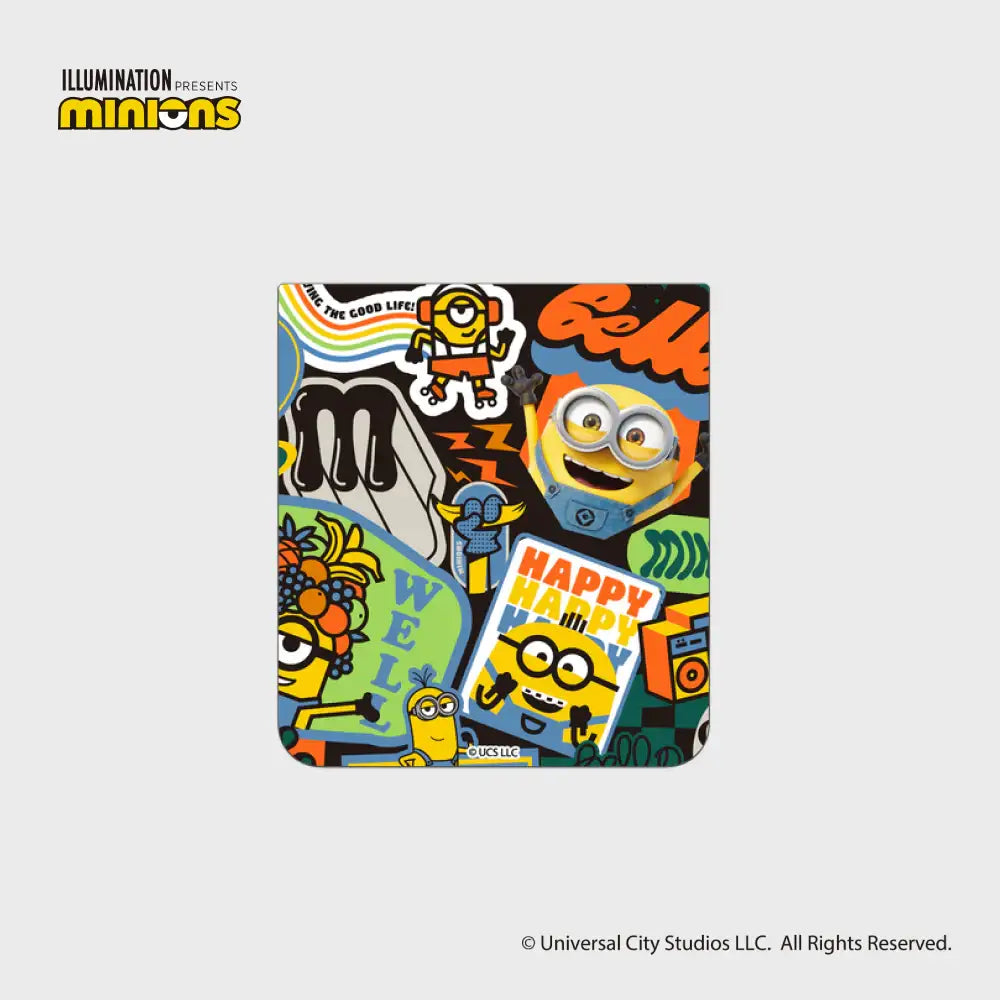 SLBS - Minions Flip Suit Card (Galaxy Z Flip6) - SLBS - flip suit card - Harumio