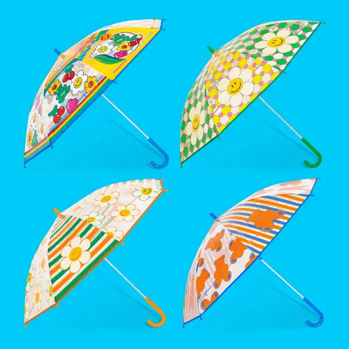 Wiggle Wiggle - Kids Transparent Umbrella - Wiggle Wiggle - Umbrella - Harumio