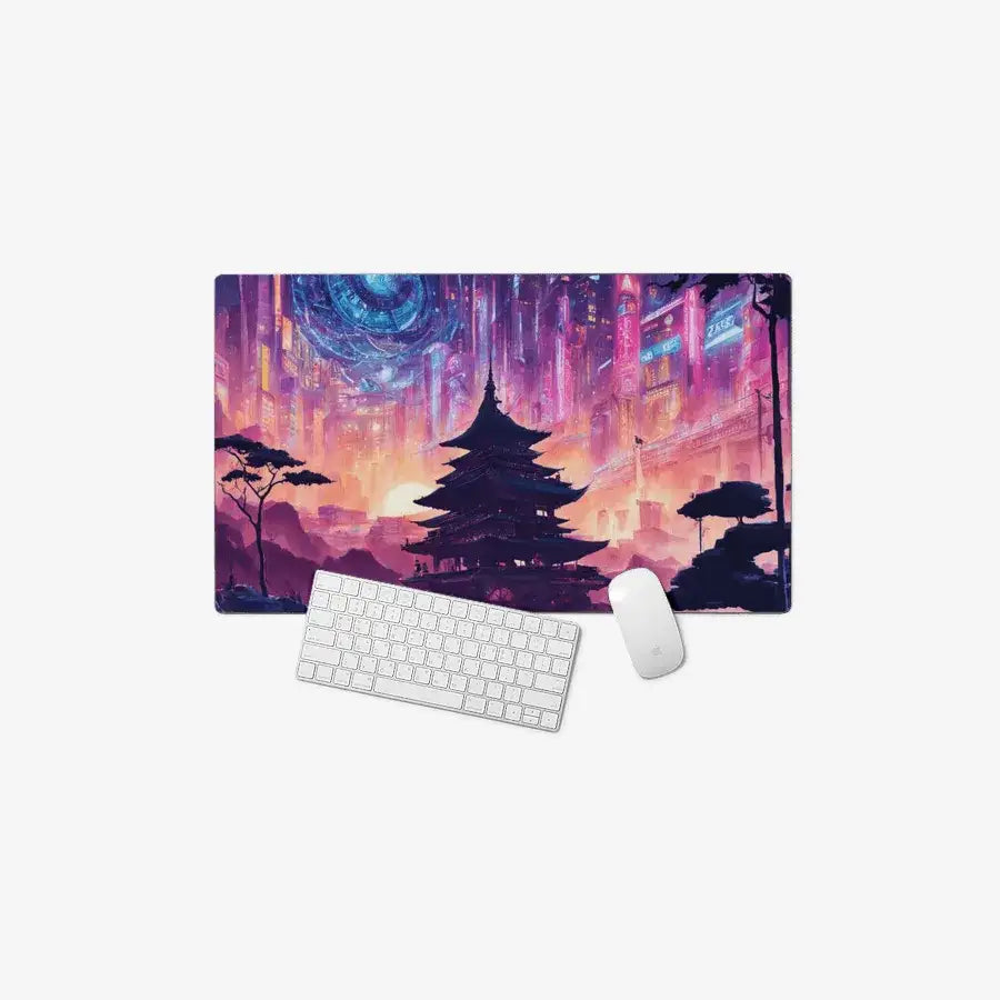 Thetablesetter - Cyber City Desk Mat - Marpple Shop - Desk Mat - Harumio