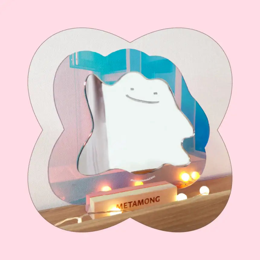 Pokémon - Pokémon Ditto Interior Acrylic Mirror - Pokémon - Clothing - Harumio
