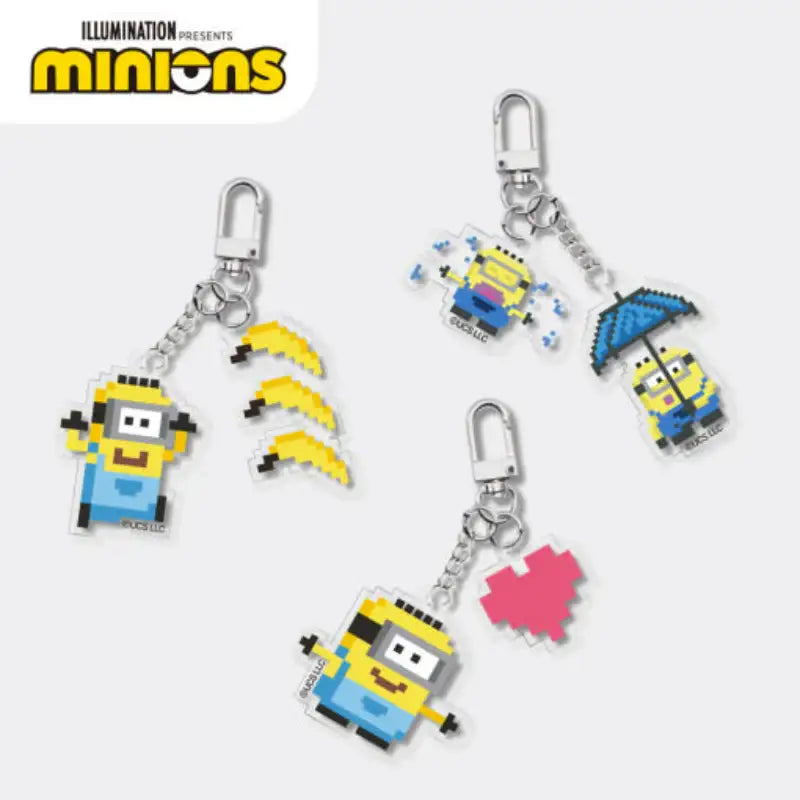 Minions - Double Keyring - ARTRANK - Keyring - Harumio