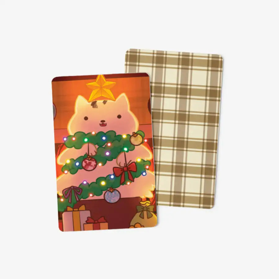 Yousung - Cat Christmas Photocard - Marpple Shop - Photocard - Harumio