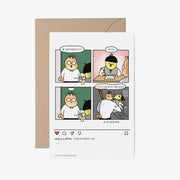 K Academy Survival Story - The Story Behind This Postcard & Envelope Set - Marpple Shop - Postcard - Harumio