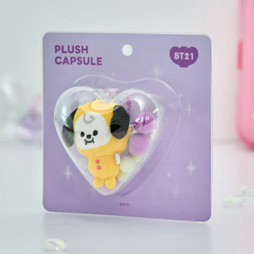 BT21 - BABY PEARL Doll Keychain - Line Friends - Doll Keyring - Harumio