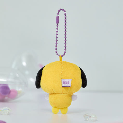 BT21 - BABY PEARL Doll Keychain - Line Friends - Doll Keyring - Harumio