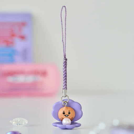 BT21 - BABY PEARL Figure Strap - Line Friends - Figure Strap - Harumio
