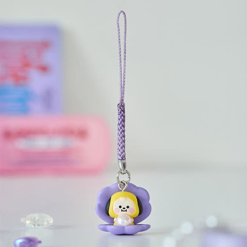BT21 - BABY PEARL Figure Strap - Line Friends - Figure Strap - Harumio