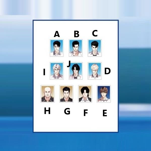 Lookism Busan Pop-Up Store - 'Splash in Busan' Character ID Photo Ver. 2