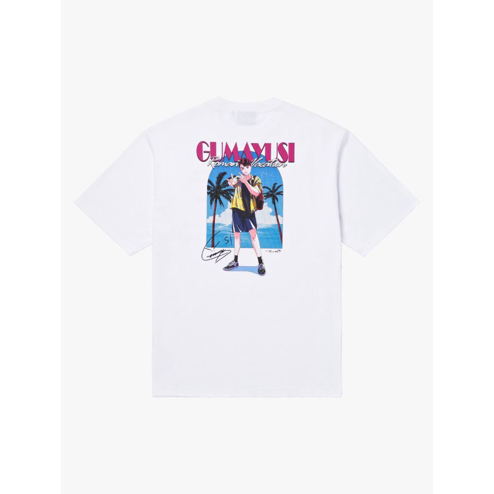 T1 x GOALSTUDIO - Romantic Vacation Gumayusi Graphic T-Shirt