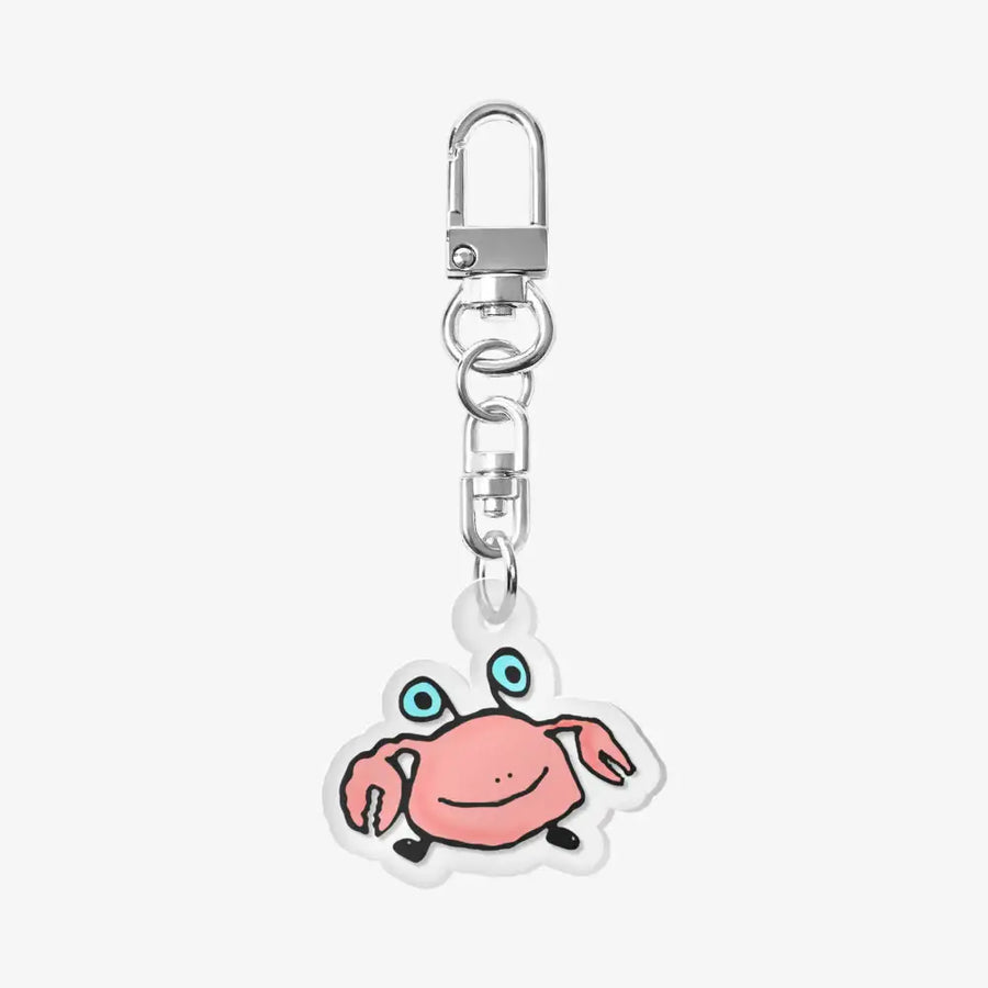 Kodanhan - Happy Crab Acrylic Keyring - Marpple Shop - Keyring - Harumio