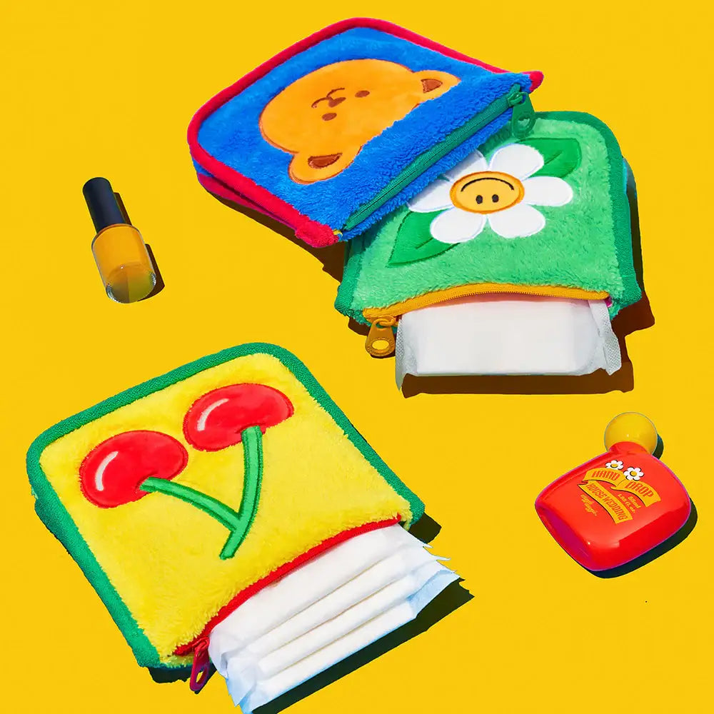 Wiggle Wiggle - Wiggle Bear Pad Pouch - Wiggle Wiggle - Clothing - Harumio