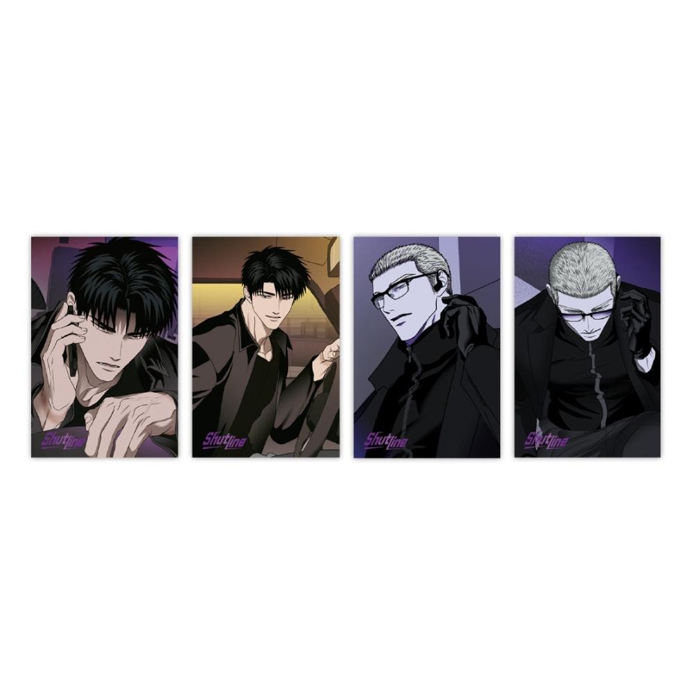 Shutline - 'Dark Night Mystery' Postcard Set
