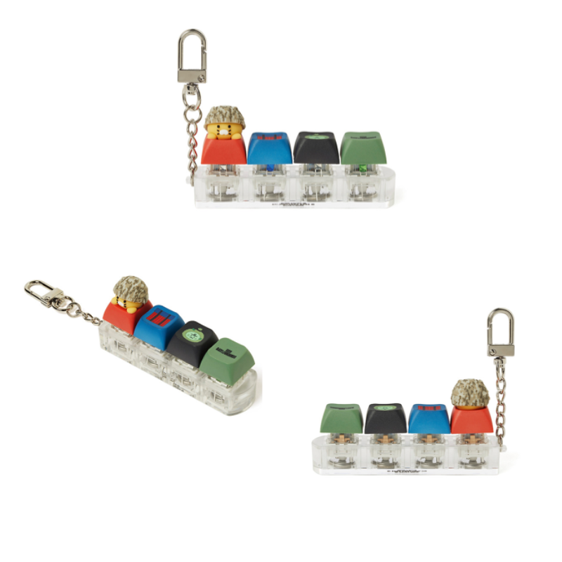 Battleground X Friends - LED Keycap Keyring