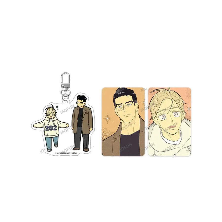 Work Love Balance x Mofun - SD Acrylic Keyring Set - Mofun - Acrylic Keyring - Harumio