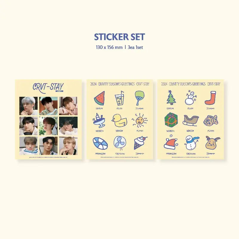 CRAVITY - 2024 Season's Greetings - SLL JoongAng Co., Ltd. / Starship Entertainment - Merchandise - Harumio